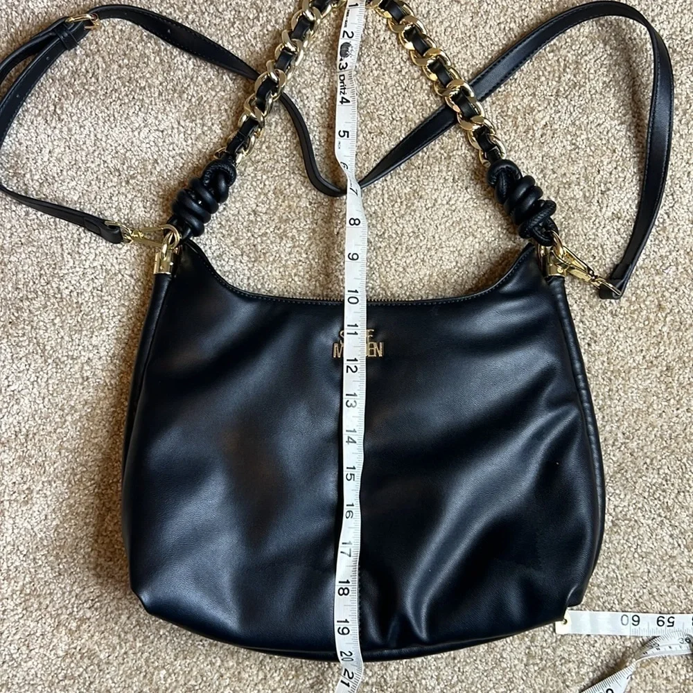 Steve Madden black small hobo